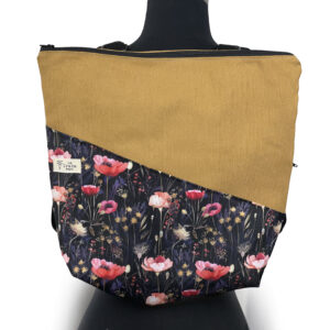 Mochila MAWENZI-POPPIES-MOSTAZA.