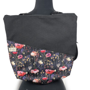 Mochila MAWENZI-POPPIES-NEGRA.