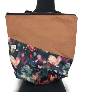 Mochila MAWENZI-WATERCOLOR-TEJA.