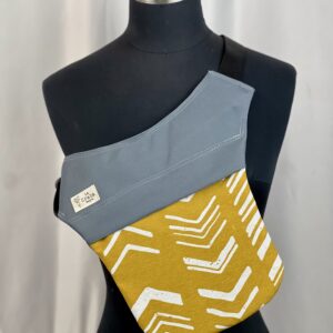 Riñonera TIVA-ethnic gray.