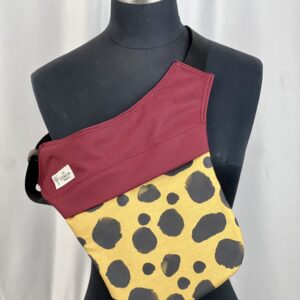 Riñonera TIVA-Dalmatian garnet.