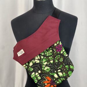 Riñonera TIVA-African garnet.