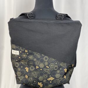 Mochila MAWENZI-BEES-NEGRA.