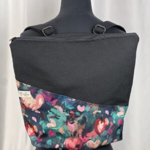 Mochila MAWENZI-WATERCOLOR-NEGRA.