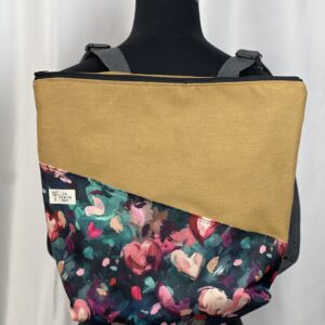 Mochila MAWENZI-WATERCOLOR-MOSTAZA.