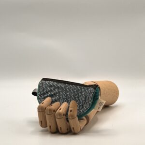 Monedero LIRA-hoja azul.