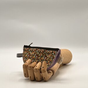 Monedero LIRA-topos de colores.