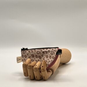 Monedero LIRA-leopardo rosa.