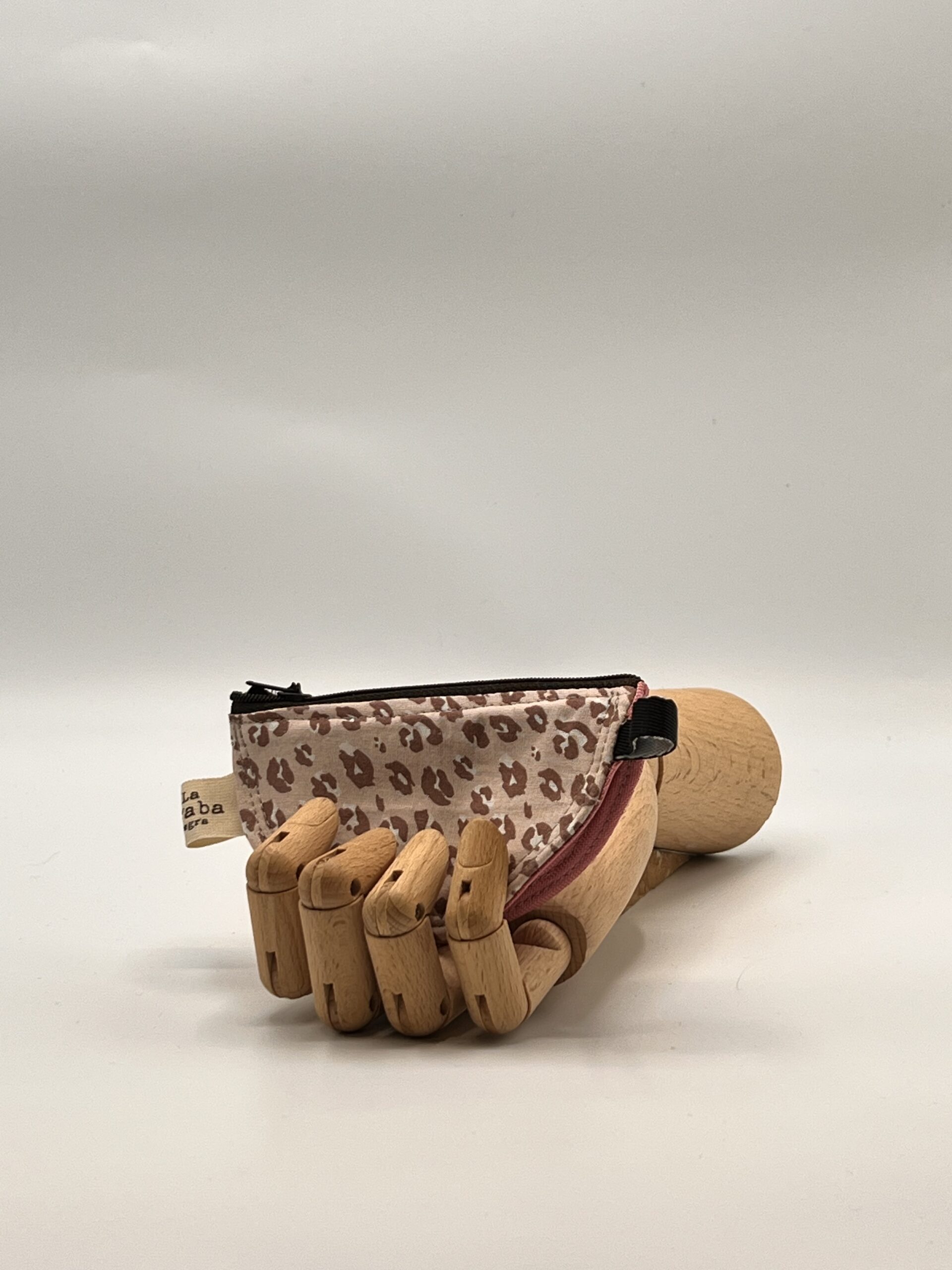 Monedero LIRA-leopardo rosa.