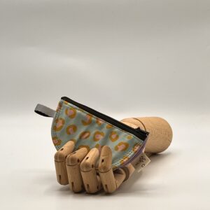 Monedero LIRA-leopardo celeste.