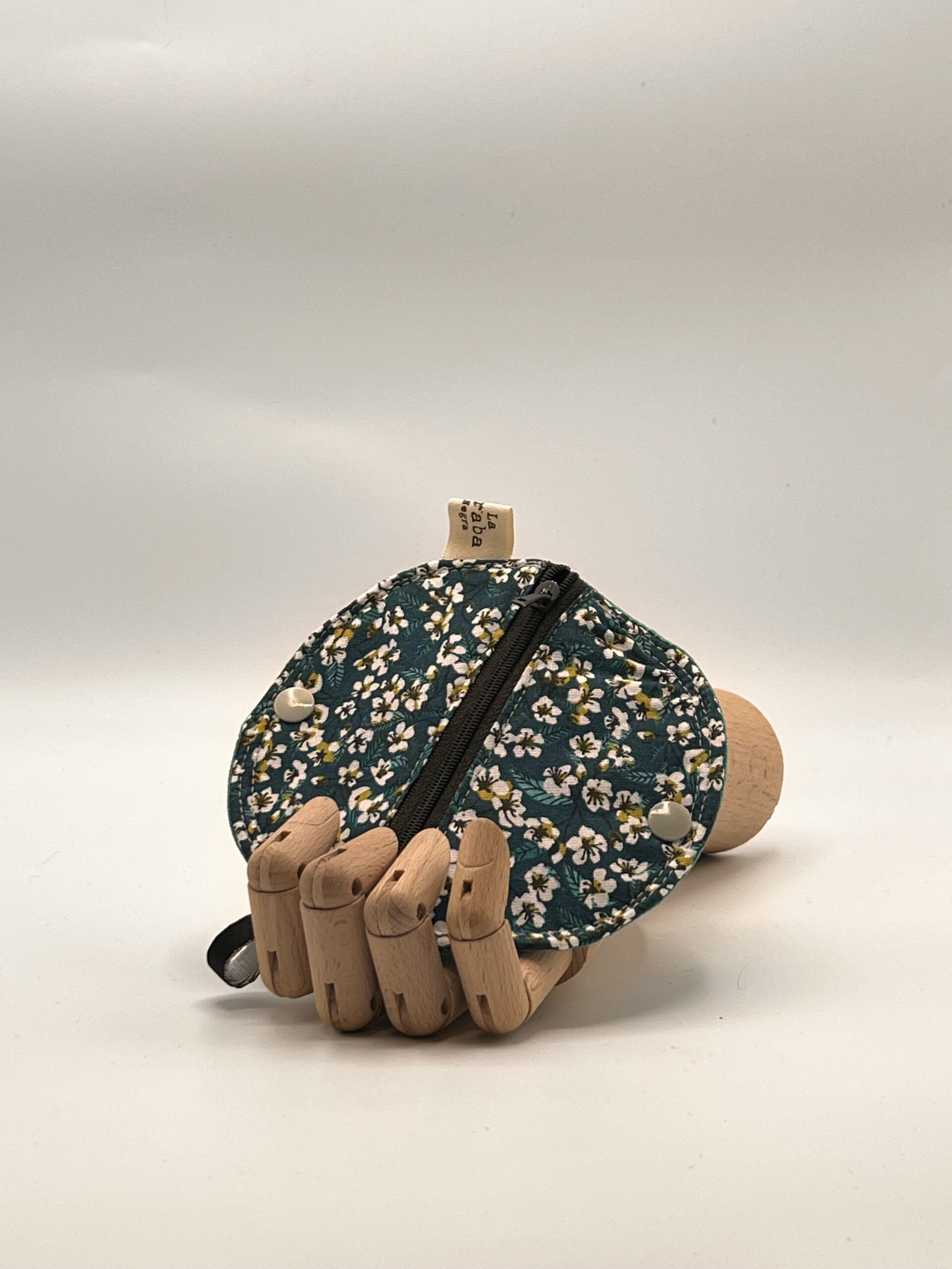 Monedero LIRA-flor almendro verde. - Imagen 2