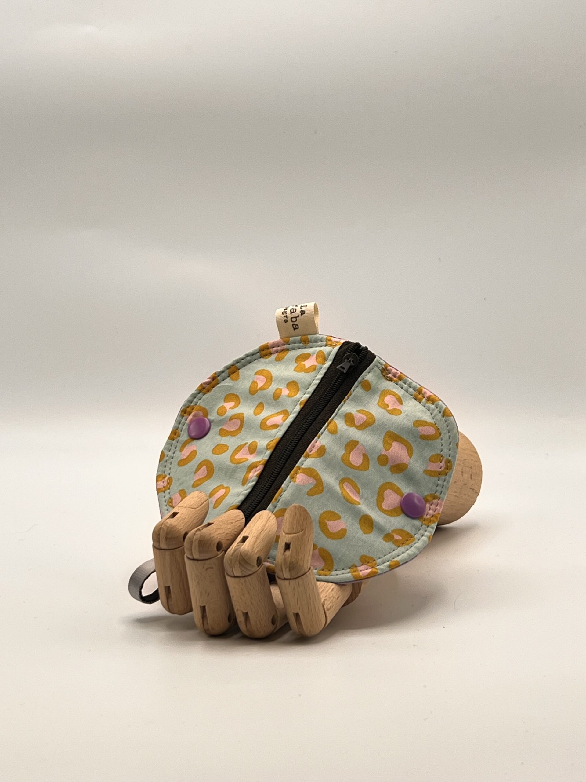 Monedero LIRA-leopardo celeste. - Imagen 2