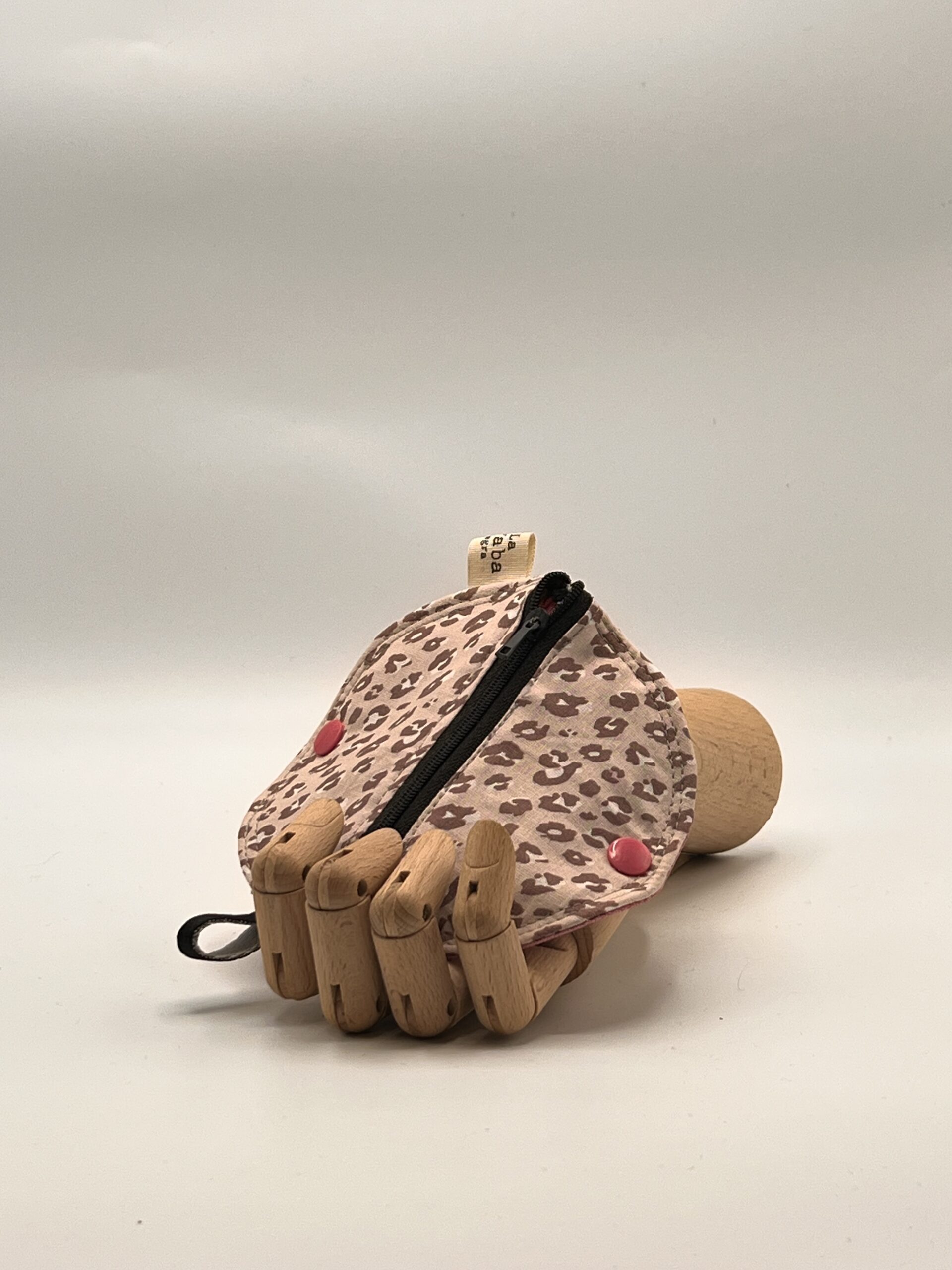 Monedero LIRA-leopardo rosa. - Imagen 2