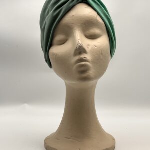 Turbante KIRA BICOLOR-verde & verde.