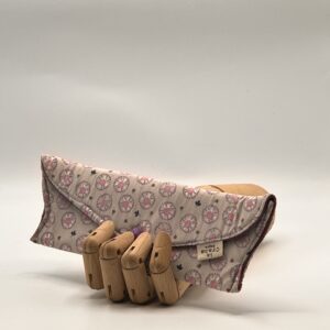 Fundas Gafas-LULO. círculos lila.