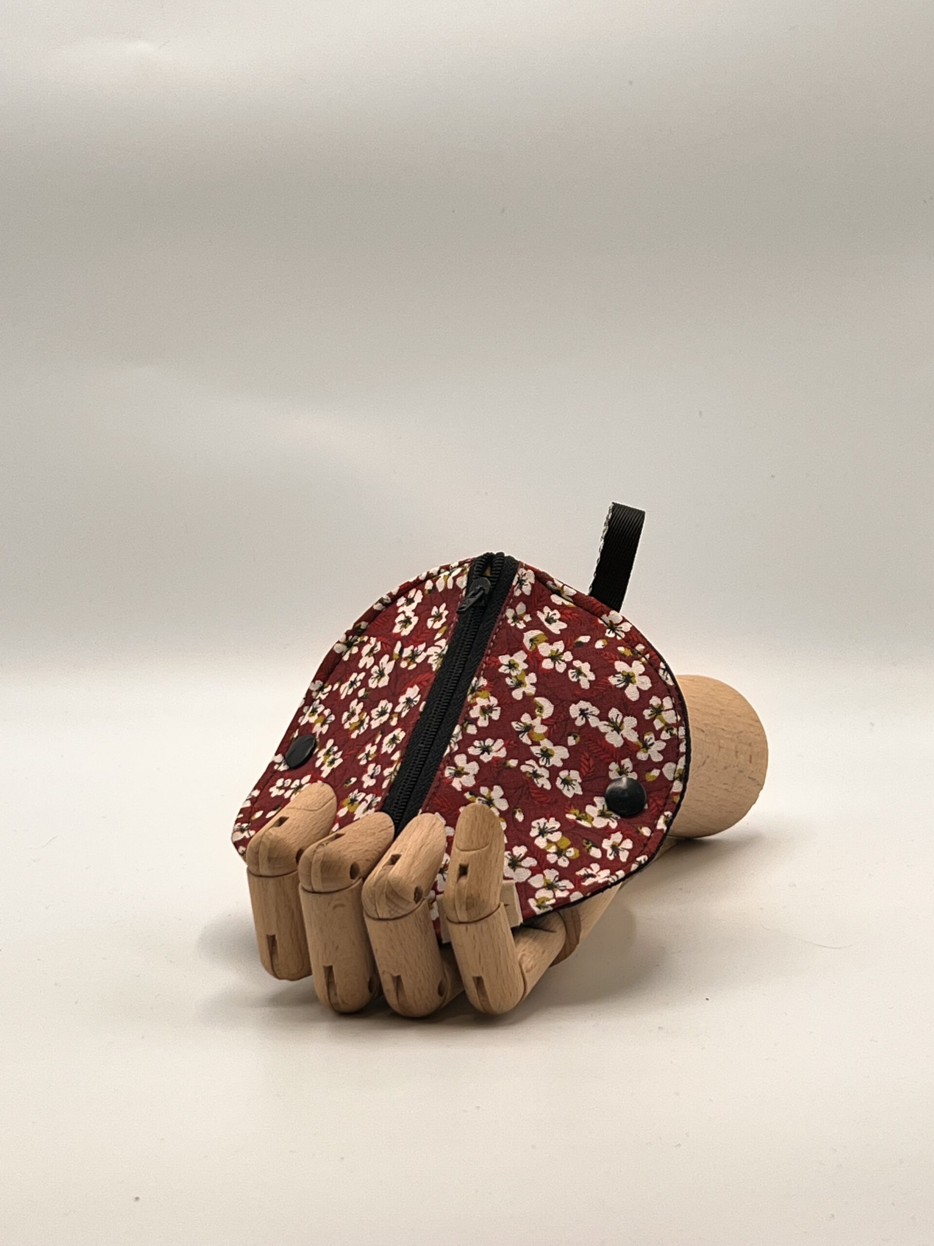 Monedero LIRA-flor almendro roja. - Imagen 2