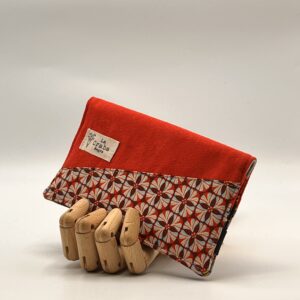 Tabaquera TAHO-Geométrico roja.