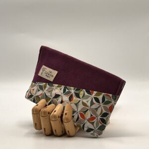 Tabaquera TAHO-Geométrico morado.