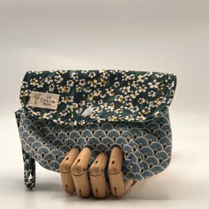 Neceser MIKA-flor almendro verde.