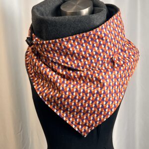 Pañuelo KEONA-Retro morado.