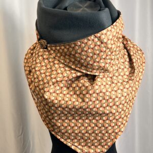 Pañuelo KEONA-Retro ocre.